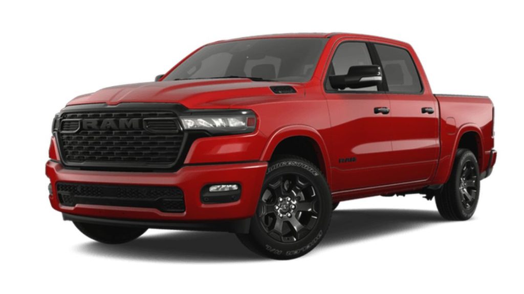 Custom-fit seat cover for the Ram 1500 showing precise front seat coverage with a clean, factory-matched finish