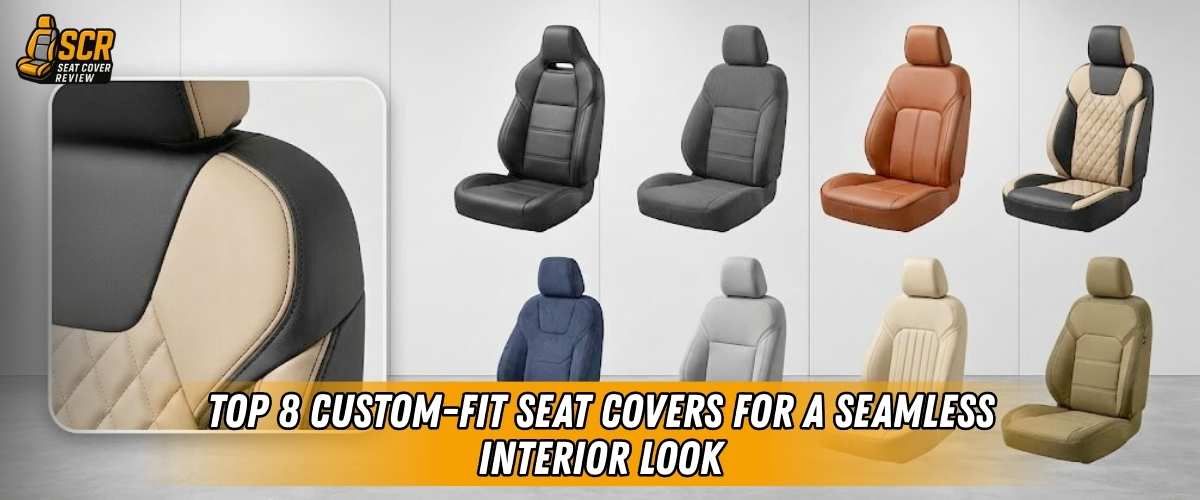 Top 8 Custom-Fit Seat Covers for a Seamless Interior Look
