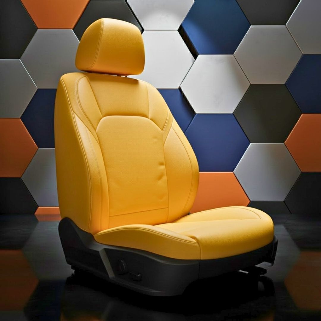 Yellow Color Seat Cover