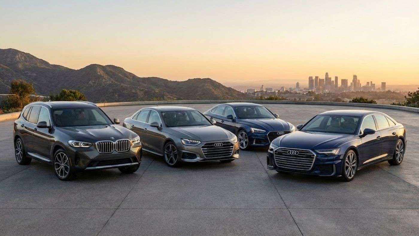 BMW X3 and Audi A4 A5 A6 lineup highlights luxury SUV & sedan interiors requiring precise fit seat covers and OEM level finish.