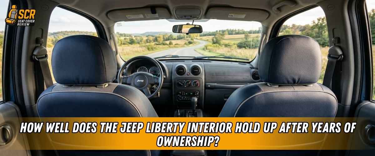 Jeep Liberty interior after years of ownership