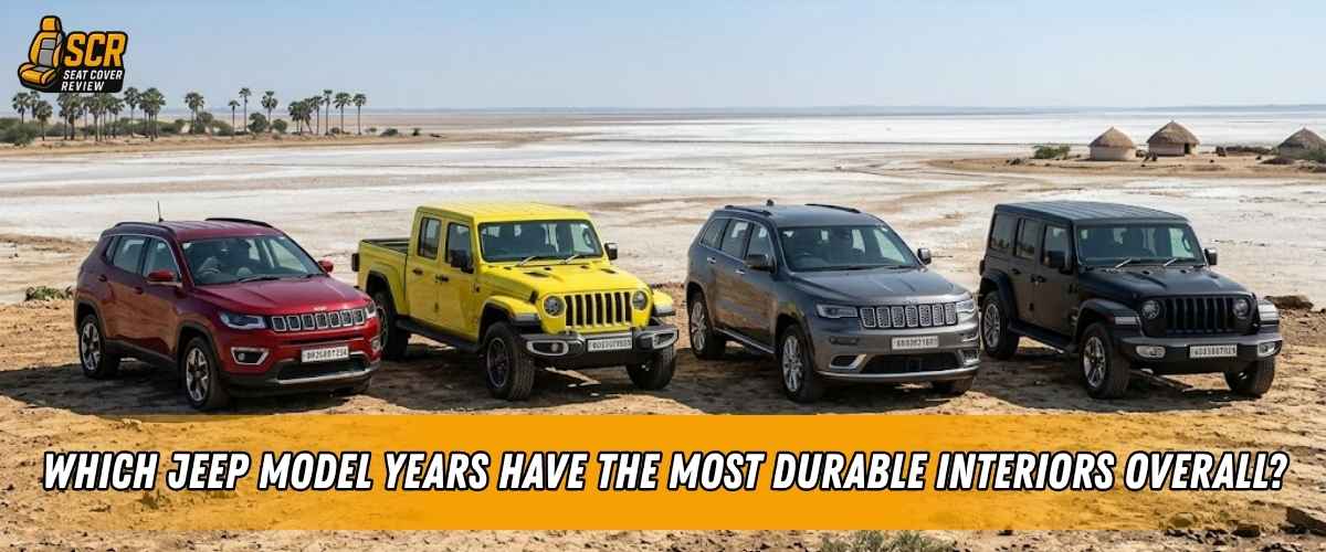 Jeep model years compared for interior durability