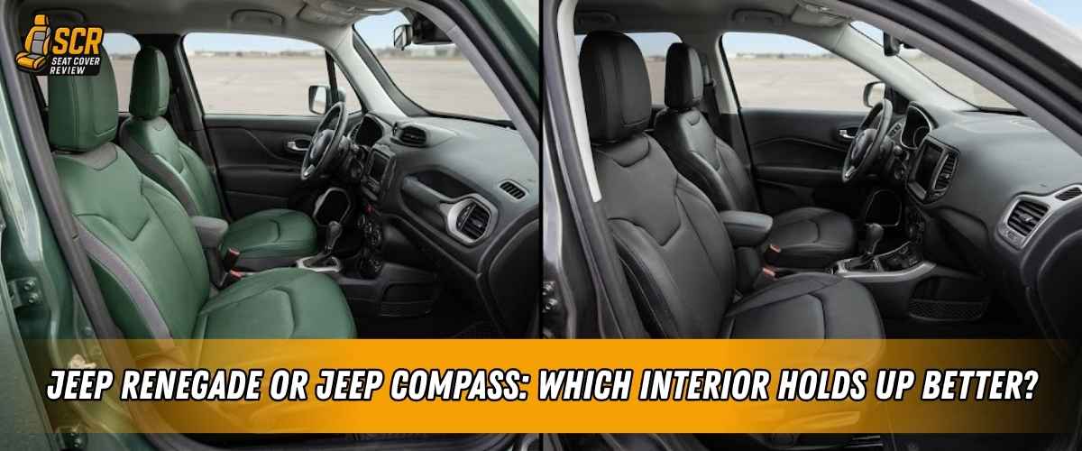 Jeep Renegade and Jeep Compass interiors compared for durability